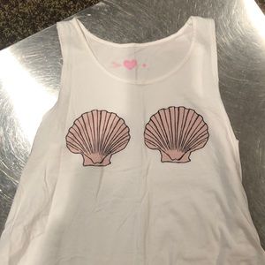 Buddy Love seashell tank